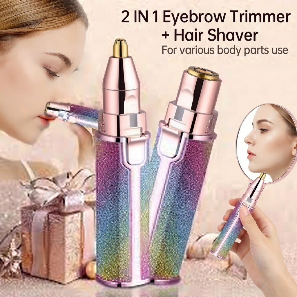 Portable Facial Hair Remover - Glitter Design